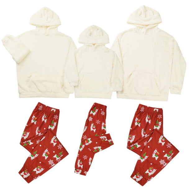 Unisex Christmas Adult Kids Matching Pajamas Parent-Child Clothes Set Sleepwear
